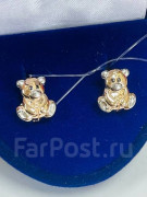  Серьги золото 585 пробы   арт С-2644