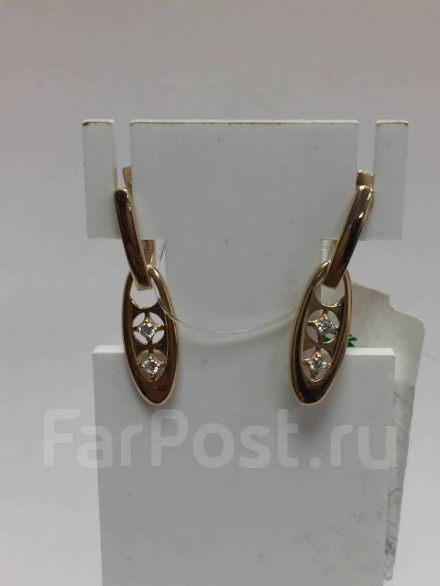 Золотые серьги арт. с-2262 Золотые серьги арт. с-2262